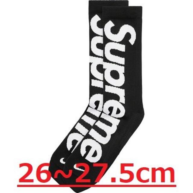 Supreme Nike Lightweight Crew Socks 黒
