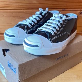 コンバース(CONVERSE)のコンバース ジャックパーセル エナメル ブラック(スニーカー)