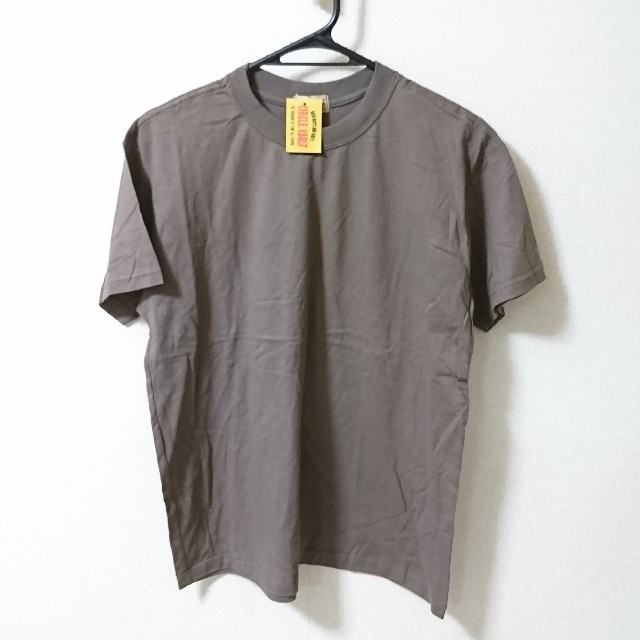 ［5089］カットソー ブラウン レディースのトップス(Tシャツ(半袖/袖なし))の商品写真