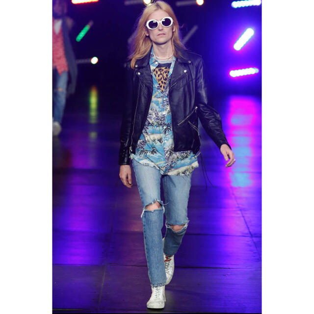 Saint Laurent - 16SS SAINT LAURENT PARIS Leopard print Tの通販 by