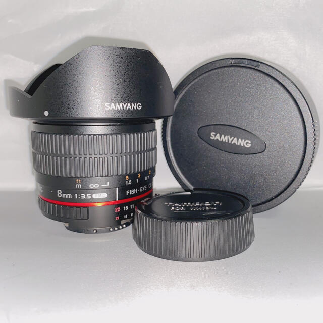 samyang 8mm f3.5 fish eye Nikon用 単焦点レンズ