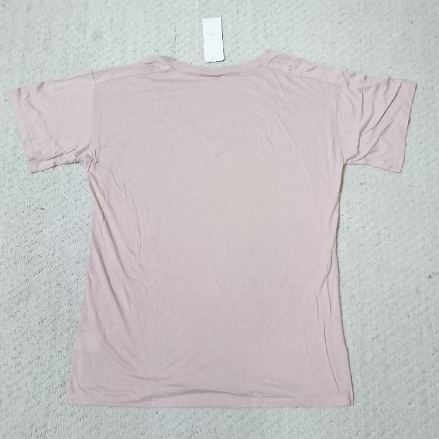 UNIQLO(ユニクロ)の［5096］カットソー ピンク レディースのトップス(Tシャツ(半袖/袖なし))の商品写真