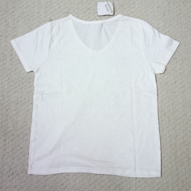 ［5097］カットソー ホワイト レディースのトップス(Tシャツ(半袖/袖なし))の商品写真
