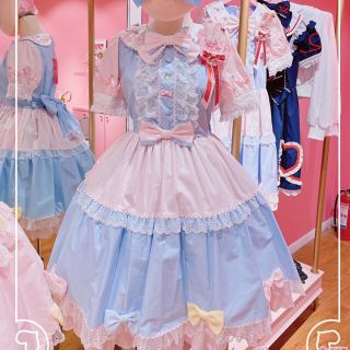 アンジェリックプリティー(Angelic Pretty)のribbon party ワンピース(ひざ丈ワンピース)