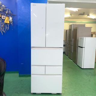 TOSHIBA 6ドア冷凍冷蔵庫 GR-H510FV(ZC) 美品(東芝 中古 冷蔵庫 TOSHIBA 6ドア冷凍冷蔵庫 GR-H510FV(ZC) 美品(東芝 中古 冷蔵庫