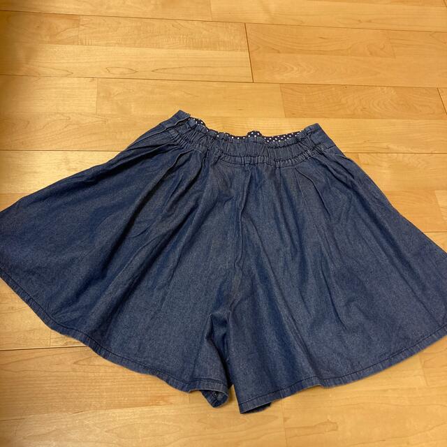 pom ponette(ポンポネット)のポンポネット　ジュニア　L 160㎝　ショートパンツ キッズ/ベビー/マタニティのキッズ服女の子用(90cm~)(パンツ/スパッツ)の商品写真