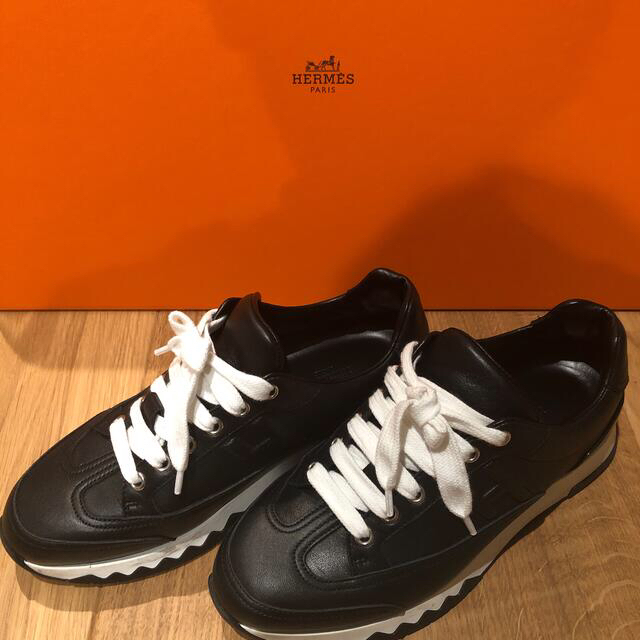 HERMES エルメス レディース スニーカー 351/2 deliciassobencomenda