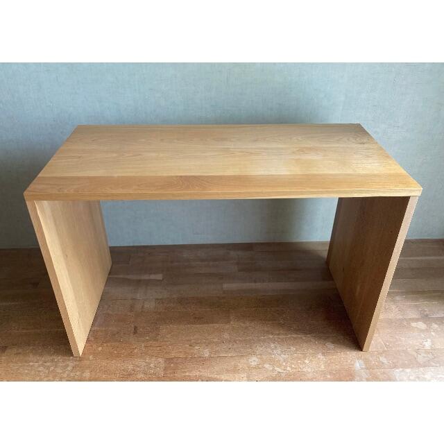 MUJI (無印良品) - 無印良品 コの字型 デスク 机 無垢オーク材 MUJI 一