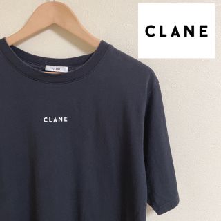 CLANE クラネ　ワンポイント　ロゴ　tシャツ ブラック　黒　即完売　非売品(Tシャツ(半袖/袖なし))