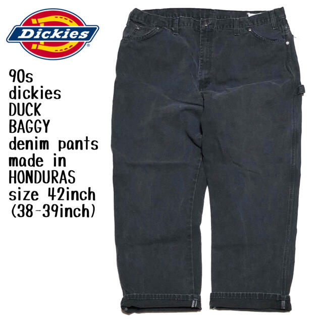 dickies ディッキーズ  90s ダック　バギー ペインター　デニムパンツ