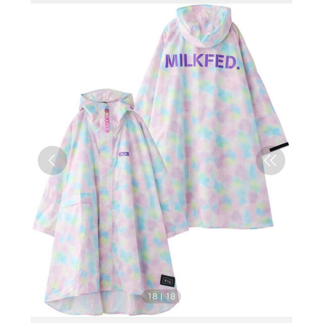 KiU×MILKFED. レインポンチョ 5