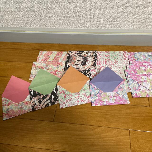折り紙 封筒 ハンドメイドの素材/材料(各種パーツ)の商品写真