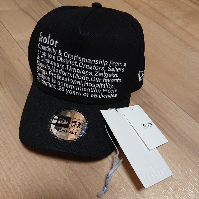 NEW ERA×kolor キャップ ディストリクトユナイテッドアローズ20周年