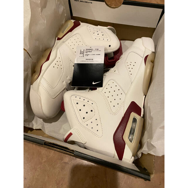 【値下げ】Jordan6 Retro Maroonスニーカー