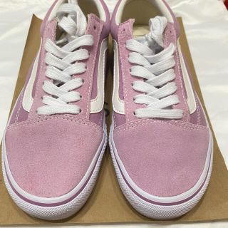 ヴァンズ(VANS)の【美品】VANS スニーカー パープル 23.5cm(スニーカー)