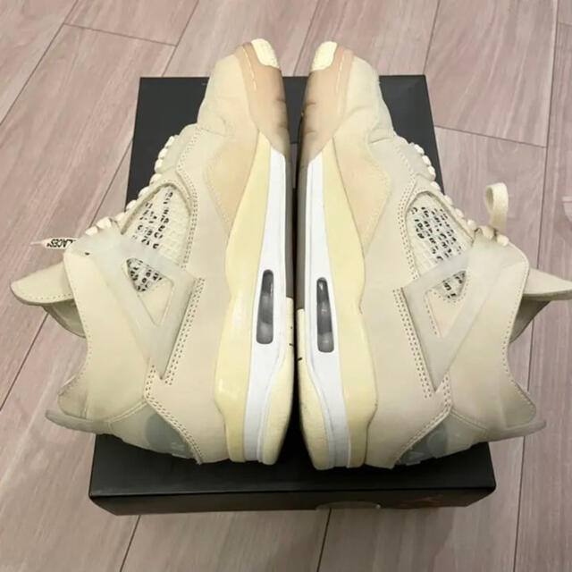 NIKE OFF WHITE AIR JORDAN4 RETRO SP