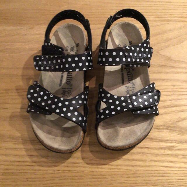 BIRKENSTOCK(ビルケンシュトック)のpapillon キッズドットサンダル キッズ/ベビー/マタニティのキッズ靴/シューズ(15cm~)(サンダル)の商品写真