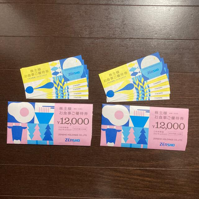 ゼンショー　24,000円分