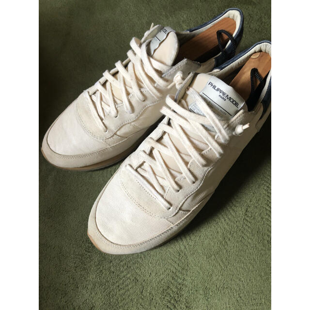 PHILIPPE MODEL フィリップモデル レザー　サイズ41 ホワイト靴/シューズ