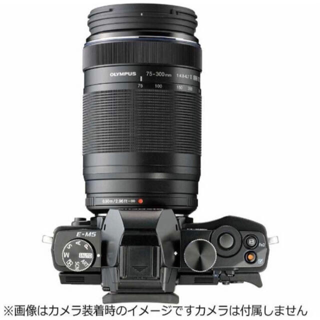 OLYMPUS(オリンパス)のＭ．ＺＵＩＫＯ　ＤＩＧＩＴＡＬ　ED 75‐300mm F4.8‐6.7II スマホ/家電/カメラのカメラ(レンズ(ズーム))の商品写真