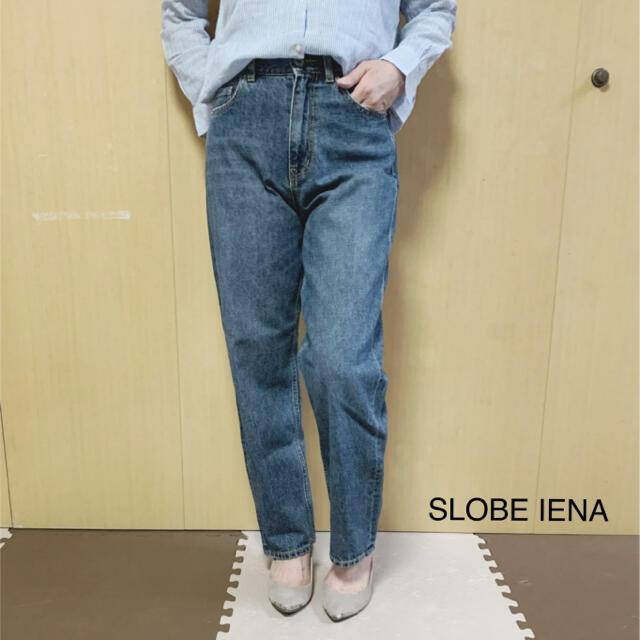 SLOBE IENA(スローブイエナ)のレン 様専用　SLOBE IENA ハイウエスト デニム レディースのパンツ(デニム/ジーンズ)の商品写真