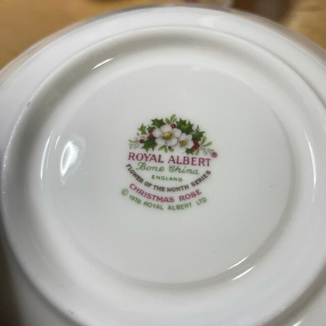 ROYAL ALBERT(ロイヤルアルバート)のロイヤルアルバート 珈琲カッブ 誕生月  ティースプーン インテリア/住まい/日用品のキッチン/食器(食器)の商品写真