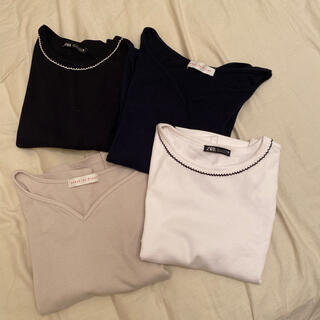 ザラ(ZARA)のトップス4点セット(Tシャツ(半袖/袖なし))