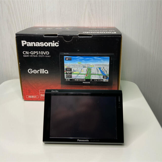 CN-GP510VD Panasonic SSDポータブルカーナビゲーションのサムネイル