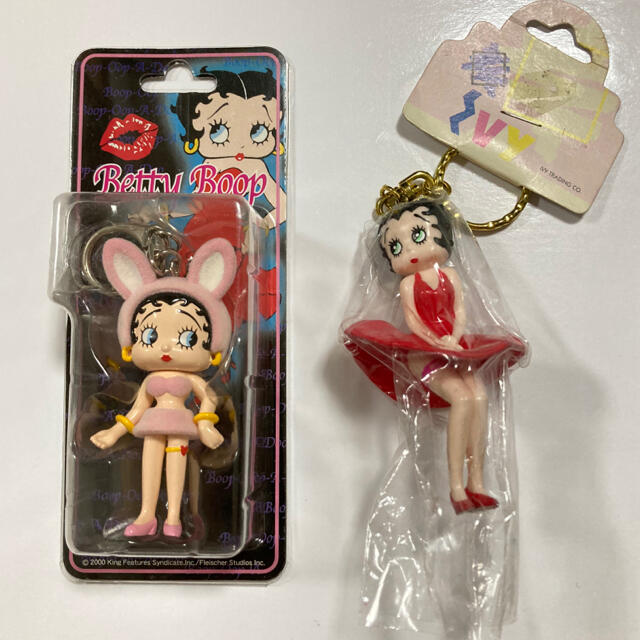 ベティちゃん キーホルダー ピアス グッズ betty boop 新品 セットの