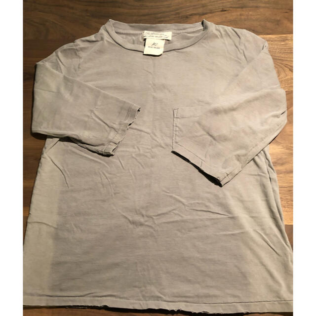 L'Appartement DEUXIEME CLASSE(アパルトモンドゥーズィエムクラス)のused【L'Appartement】REMI RELIEFポケツキ7ブTシャツ レディースのトップス(カットソー(長袖/七分))の商品写真