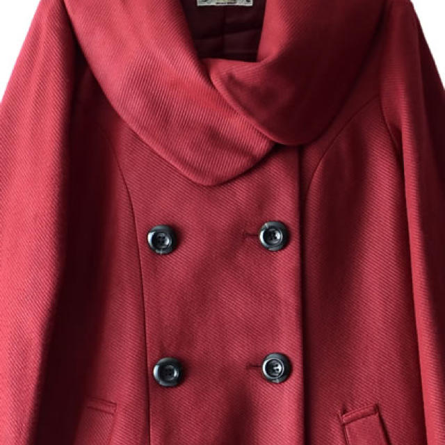 GRL(グレイル)のグレイル♡コート ボルドー レディースのジャケット/アウター(ロングコート)の商品写真