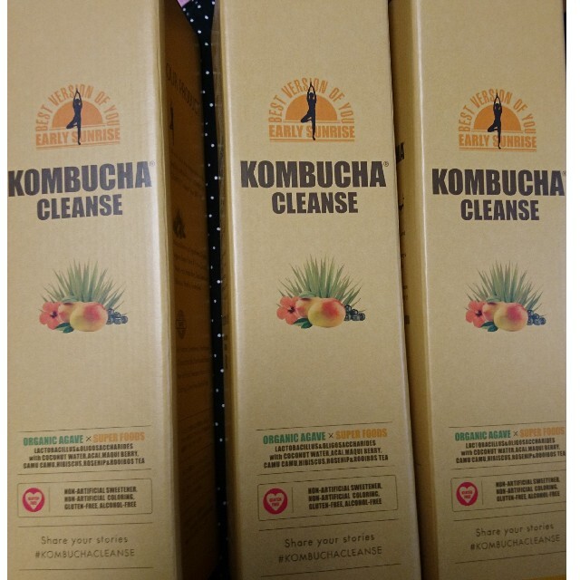 KOMBUCHA CLEANSE コンブチャクレンズ  6本ご検討くださいませ