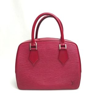 ルイヴィトン(LOUIS VUITTON)のルイヴィトン LOUIS VUITTON サブロン M52047 エピ トートバッグ ハンドバッグ エピレザー カスティリアンレッド レッド(ハンドバッグ)