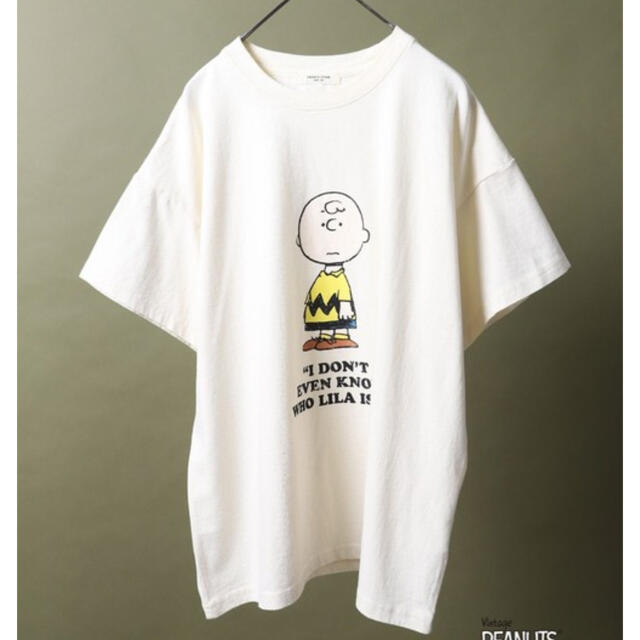 FREAK'S STORE(フリークスストア)のPEANUTS/ピーナッツ　別注チャーリー・ブラウンカラープリントTシャツ レディースのトップス(Tシャツ(半袖/袖なし))の商品写真