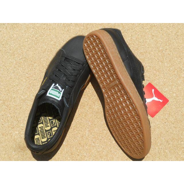 プーマ BASKET CLASSIC 28,0cm Black/Gum 1