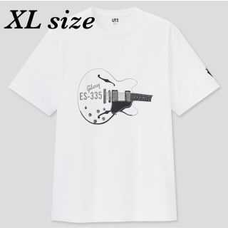 ユニクロ(UNIQLO)の【完売品】Gibson ES-335 × ユニクロ コラボTシャツ（XL）(Tシャツ/カットソー(半袖/袖なし))