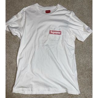 シュプリーム(Supreme)のsupreme  ポケットロゴT  Lサイズ(Tシャツ/カットソー(半袖/袖なし))