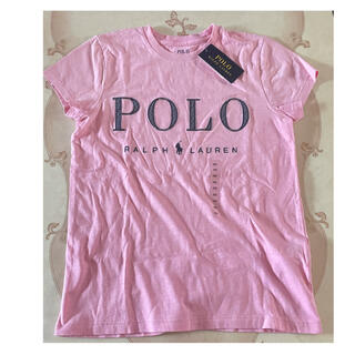 ポロラルフローレン(POLO RALPH LAUREN)のラルフローレン Tシャツ XS ピンク POLO RALPHLAUREN(Tシャツ(半袖/袖なし))