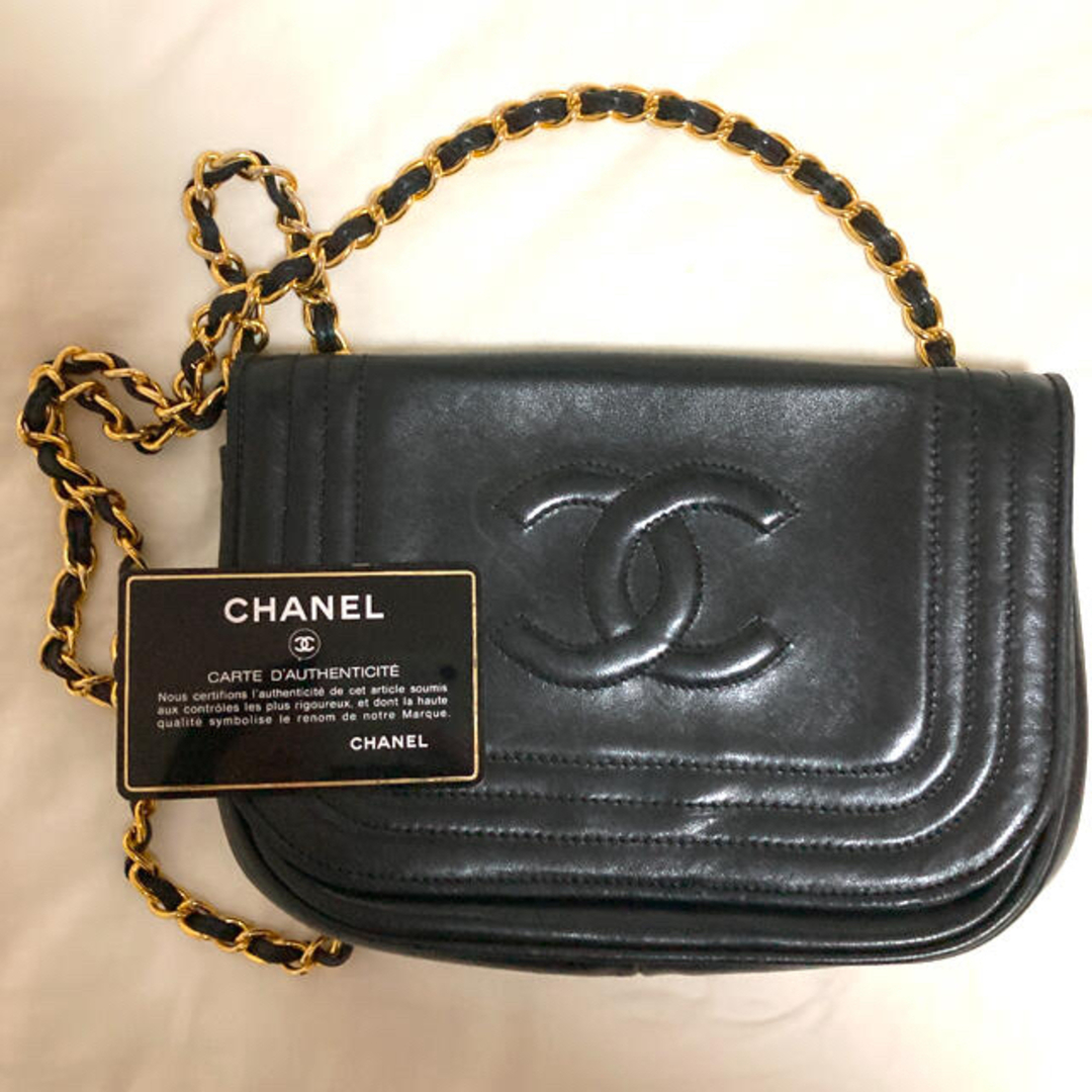 CHANEL - 【値下げ】正規品 ヴィンテージシャネル 1985年代 ショルダー ...