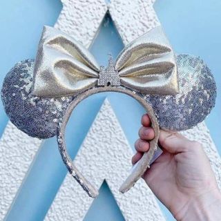 即購入OK⭐️新品 海外ディズニー シンデレラ城モチーフミニーカチューシャ