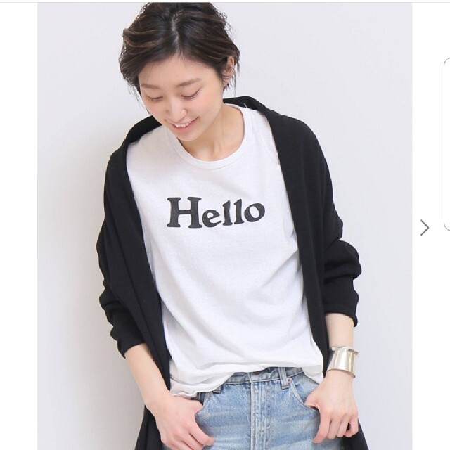 MADISON BLUE  HELLO Tシャツ　ホワイト　新品トップス