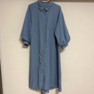 シマムラ(しまむら)のロングシャツワンピース(ロングワンピース/マキシワンピース)