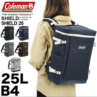 コールマン(Coleman)のコールマン　スクエア　バックパック　25L  ネイビー(リュック/バックパック)