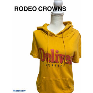 ロデオクラウンズ(RODEO CROWNS)のRODEO CROWNS ロデオクラウンズ スエット半袖パーカー(カットソー(半袖/袖なし))