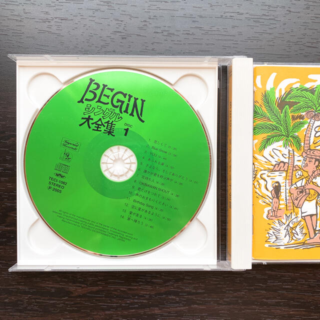 BEGIN ビギン CD アルバム シングル大全集 涙そうそう エンタメ/ホビーのCD(ポップス/ロック(邦楽))の商品写真