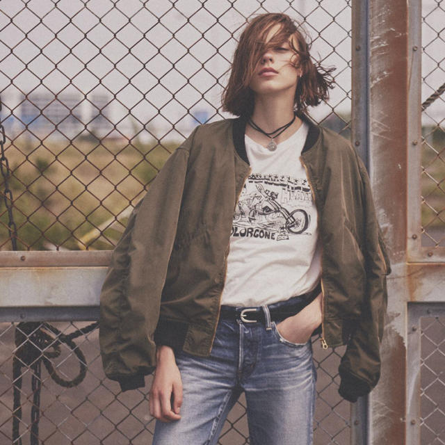 moussy ／ vintage ma-1ジャケット/アウター