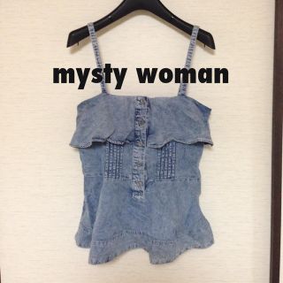 ミスティウーマン(mysty woman)のmysty woman★ビスチェ風キャミ(キャミソール)