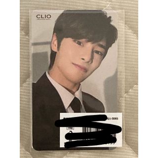 CLIO × Stray kids フォトカード　アイエン　Ｉ.Ｎ(アイドルグッズ)