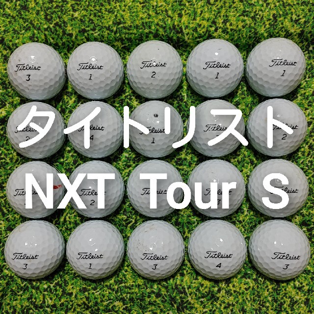 Titleist(タイトリスト)のタイトリスト　NXT  TOUR  S　ロストボール　ゴルフボール　78 スポーツ/アウトドアのゴルフ(その他)の商品写真