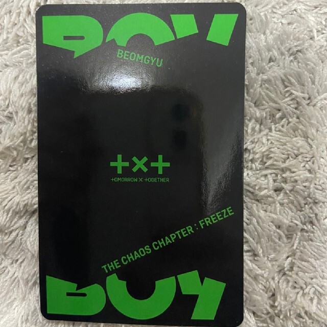 TXT FREEZE ボムギュ トレカ エンタメ/ホビーのCD(K-POP/アジア)の商品写真